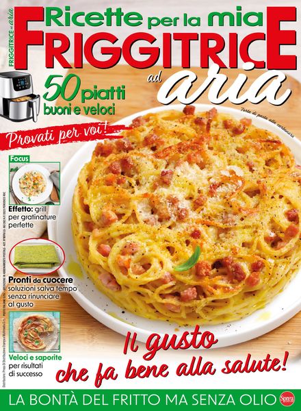 Ricette Per Friggitrici Ad Aria – Agosto-Settembre 2024美食烘焙料理电子杂志PDF下载