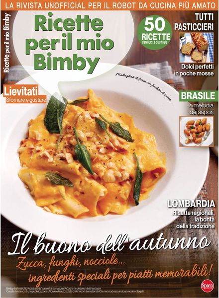 Ricette per il mio Bimby – Novembre-Dicembre 2023料理美食烘焙电子杂志PDF下载