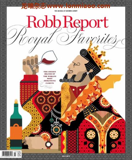 [美国版]Robb Report 罗博报告世界顶级奢侈品杂志 2017年7月刊