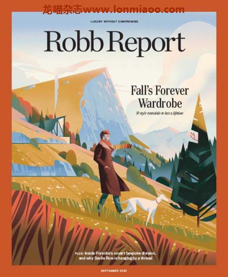 [美国版]Robb Report 罗博报告世界顶级奢侈品杂志 2020年9月刊