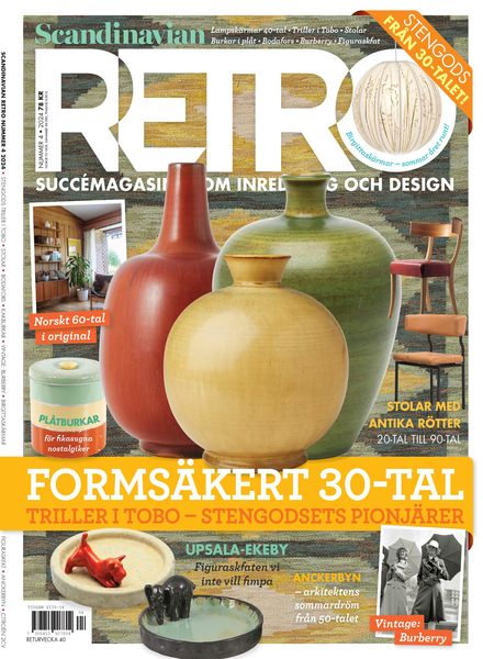 Scandinavian Retro – Juli 2024艺术电子杂志PDF下载