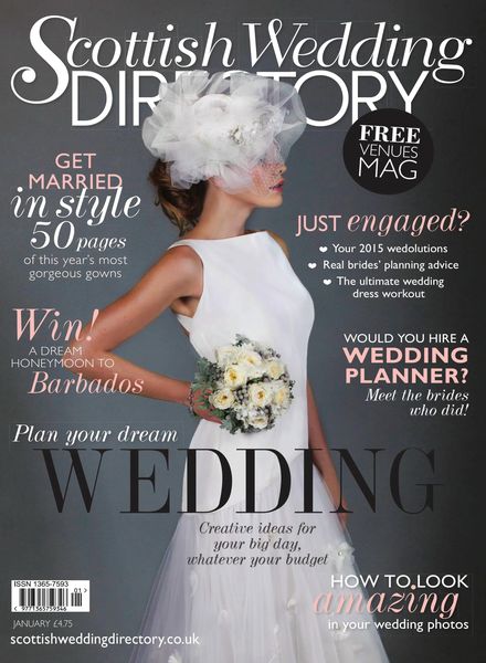 Scottish Wedding Directory – January 2015时尚电子杂志PDF下载