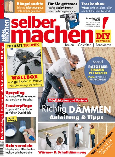 Selber Machen – Dezember 2023室内设计电子杂志PDF下载