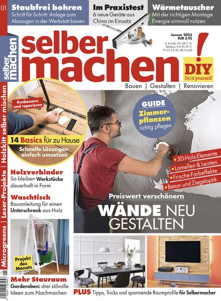 Selber Machen – Januar 2023室内设计电子杂志PDF下载