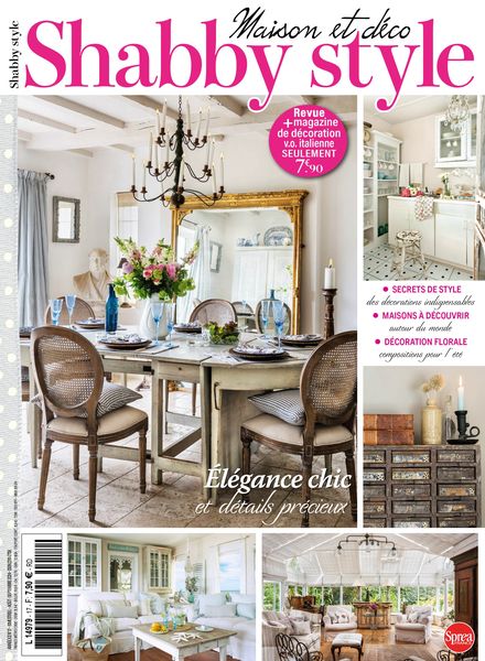 Shabby Style France – Aout-Septembre 2024艺术电子杂志PDF下载