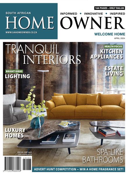 South African Home Owner – April 2024室内设计电子杂志PDF下载