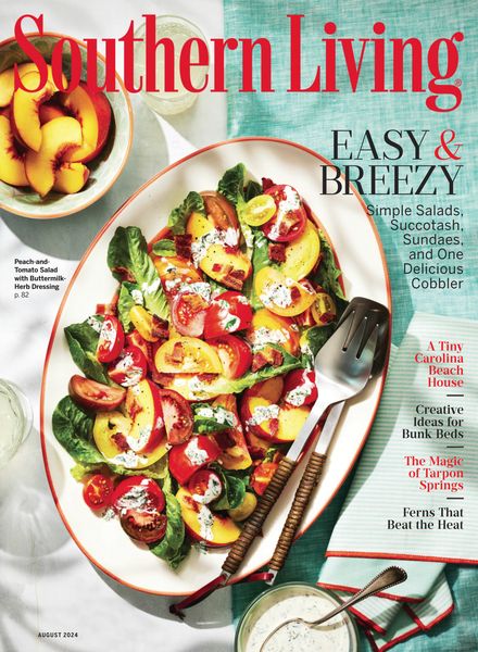 Southern Living – August 2024美食烘焙料理电子杂志PDF下载