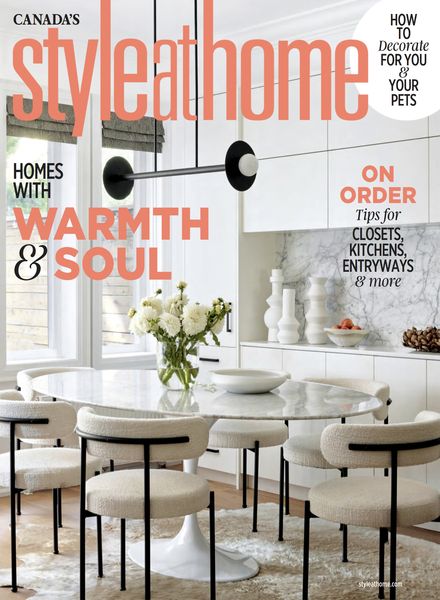 Style at Home Canada加拿大 – March 2023室内设计电子杂志PDF下载