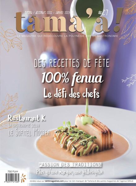 Tama’a! – Decembre 2022 – Janvier 2023料理美食烘焙电子杂志PDF下载