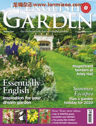 [英国版]The English Garden 园艺杂志 2020年1月刊