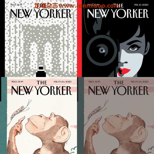 [美国版]The New Yorker 纽约客杂志 2020年2月刊合集(3本)