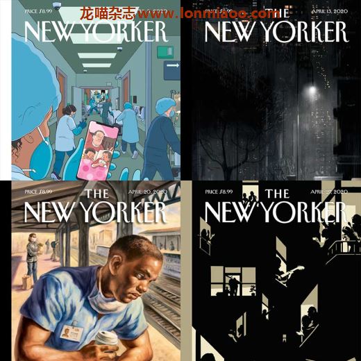 [美国版]The New Yorker 纽约客杂志 2020年4月刊合集(4本)