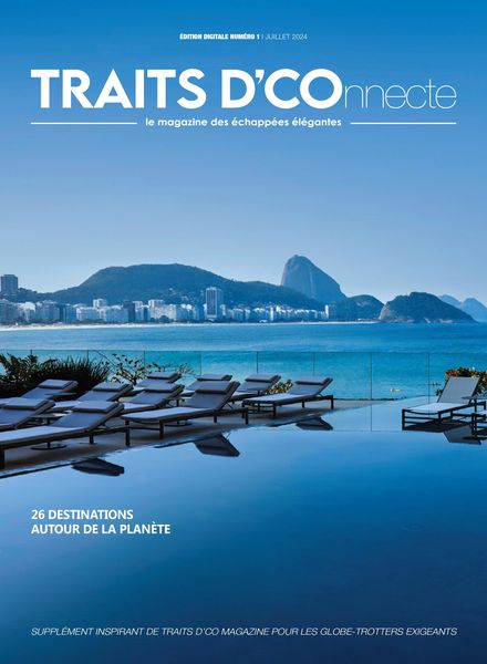 Traits D’co Magazine – Juillet 2024艺术电子杂志PDF下载