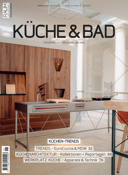 Trendmagazin Kuche & Bad – 2024-2025艺术电子杂志PDF下载