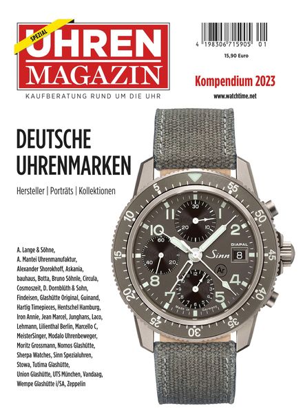 Uhren Magazin – November 2022奢侈品珠宝时尚电子杂志PDF下载