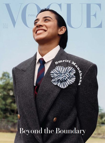 Vogue India印度版 – December 2022时尚电子杂志PDF下载
