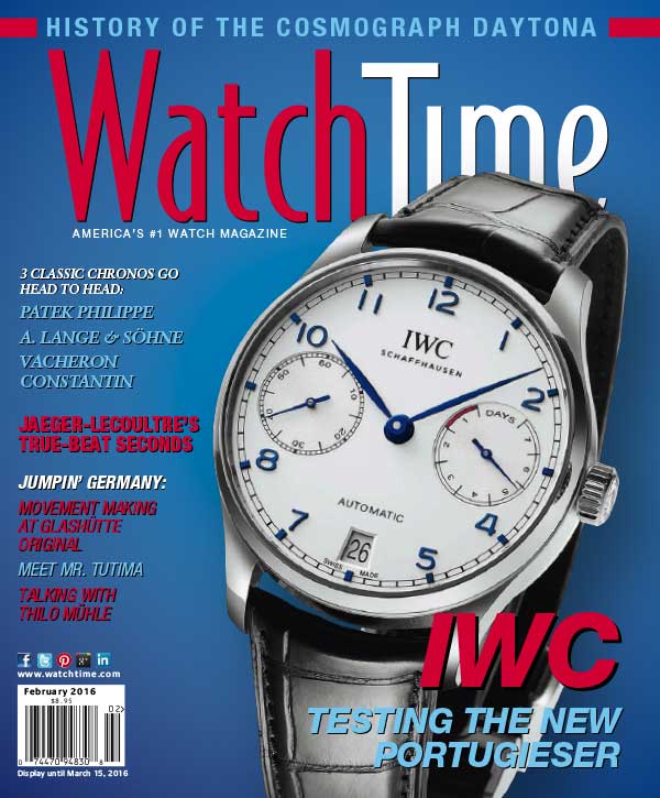 [美国版]Watch Time 钟表时间专业杂志 2016年2月刊