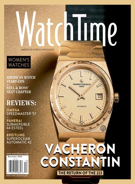 WatchTime – December 2022奢侈品珠宝时尚电子杂志PDF下载