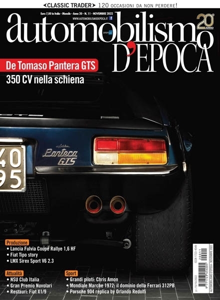 [意大利版]Automobilismo d’Epoca – 11.2022汽车摩托电子杂志PDF下载