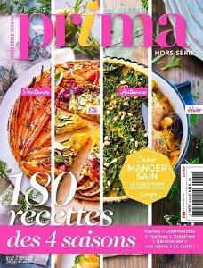 [法国版]Prima Hors-Série Cuisine – Mars/Avril 2022 (No. 61)美食烘培电子杂志PDF下载