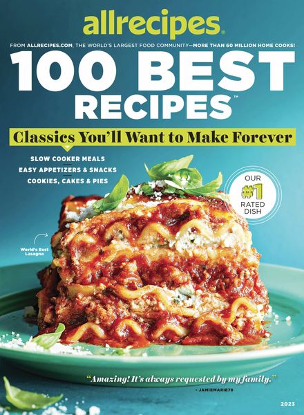 allrecipes 100 Best Recipes – November 2022料理美食烘焙电子杂志PDF下载