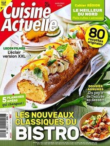 [法国版]Cuisine Actuelle – Mars 2022 (No. 374)美食烘培电子杂志PDF下载