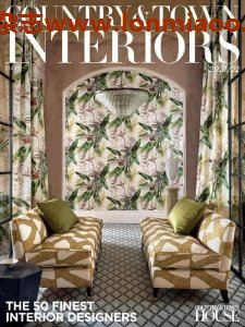 [英国版]Country & Town Interiors 室内设计PDF电子杂志 2021-2022年刊