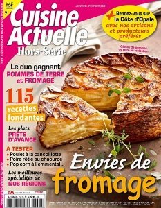 [法国版]Cuisine Actuelle Hors-Série – Janvier/Février 2021 (No. 154)美食烘培电子杂志PDF下载