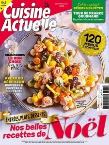 [法国版]Cuisine Actuelle – Décembre 2021 (No. 371)美食烘培电子杂志PDF下载