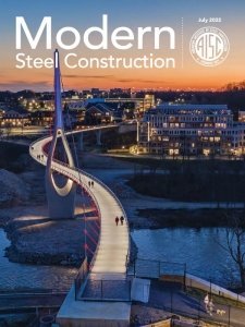 [美国版][美国版]Modern Steel Construction – 07.2022建筑景观设计电子杂志PDF下载