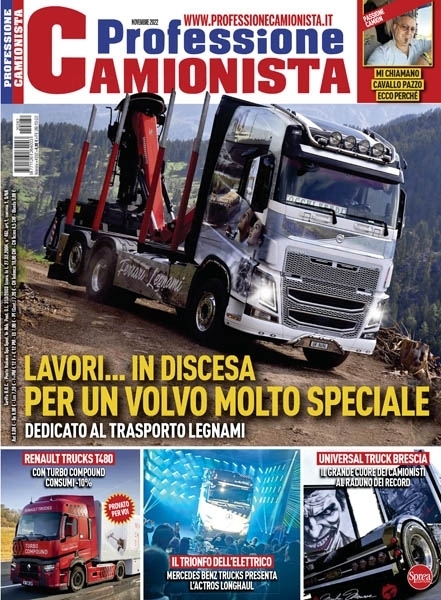 [意大利版]Professione Camionista N.282 – 11.2022汽车摩托电子杂志PDF下载