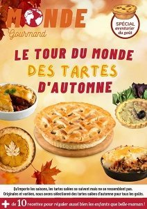 [法国版]Monde Gourmand – 19 Septembre 2022 (No. 52)美食烘培电子杂志PDF下载