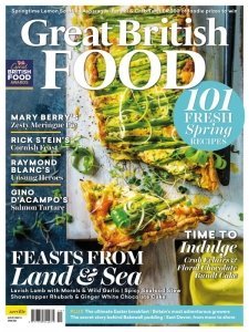 [美国版]Great British Food – Spring 2022美食烘培电子杂志PDF下载