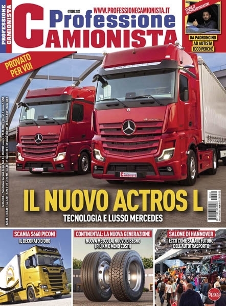 [意大利版]Professione Camionista – 10.2022汽车摩托电子杂志PDF下载