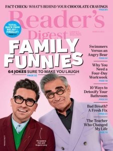 Reader’s Digest CA – 03.2022 艺术设计电子杂志PDF下载