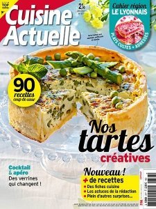 [法国版]Cuisine Actuelle – Juin 2022 (No. 377)美食烘培电子杂志PDF下载