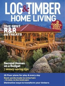 [美国版]Log Timber Home Living – 11.2022建筑景观设计电子杂志PDF下载