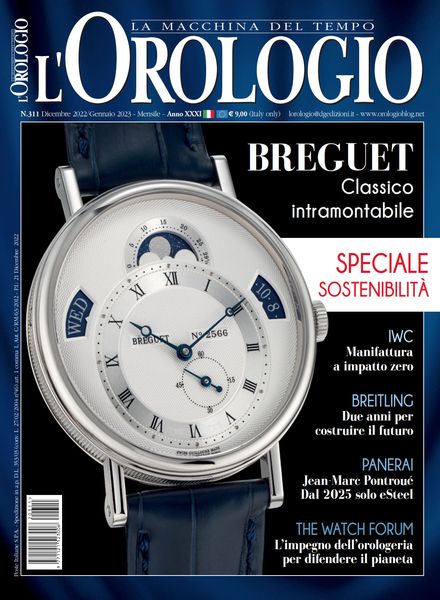 l’Orologio – Dicembre 2022 – Gennaio 2023奢侈品珠宝时尚电子杂志PDF下载