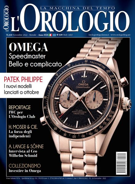 l’Orologio – November 2022奢侈品珠宝时尚电子杂志PDF下载