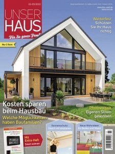 [德国版]Unser Haus – 02/03.2022建筑设计电子杂志PDF下载