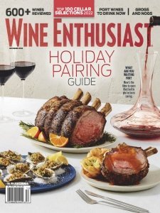 [美国版]Wine Enthusiast – 12.2022美食烘培电子杂志PDF下载