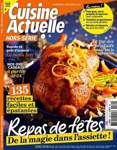 [法国版]Cuisine Actuelle Hors-Série – Novembre/Décembre 2021 (No. 161)美食烘培电子杂志PDF下载