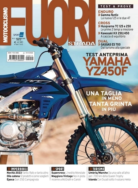 [意大利版]Motociclismo Fuoristrada – 11.2022汽车摩托电子杂志PDF下载