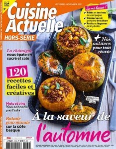 [法国版]Cuisine Actuelle Hors-Série – Octobre/Novembre 2021 (No. 160)美食烘培电子杂志PDF下载