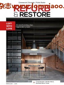 [英国版]Refurb & Restore 建筑设计PDF电子杂志 Issue 26