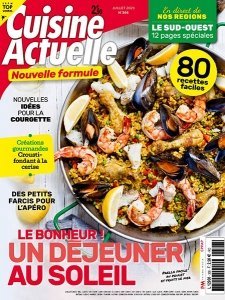 [法国版]Cuisine Actuelle – Juillet 2021 (No. 366)美食烘培电子杂志PDF下载