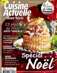 [法国版]Cuisine Actuelle Hors-Série – Novembre/Décembre 2020 (No. 153)美食烘培电子杂志PDF下载