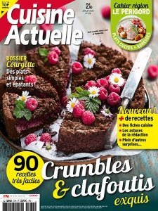 [法国版]Cuisine Actuelle – Juillet 2022 (No. 378)美食烘培电子杂志PDF下载