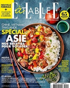 [法国版]Elle à Table – Janvier/Février 2022 (No. 140)美食烘培电子杂志PDF下载