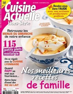 [法国版]Cuisine Actuelle Hors-Série – Octobre/Novembre 2020 (No. 152)美食烘培电子杂志PDF下载